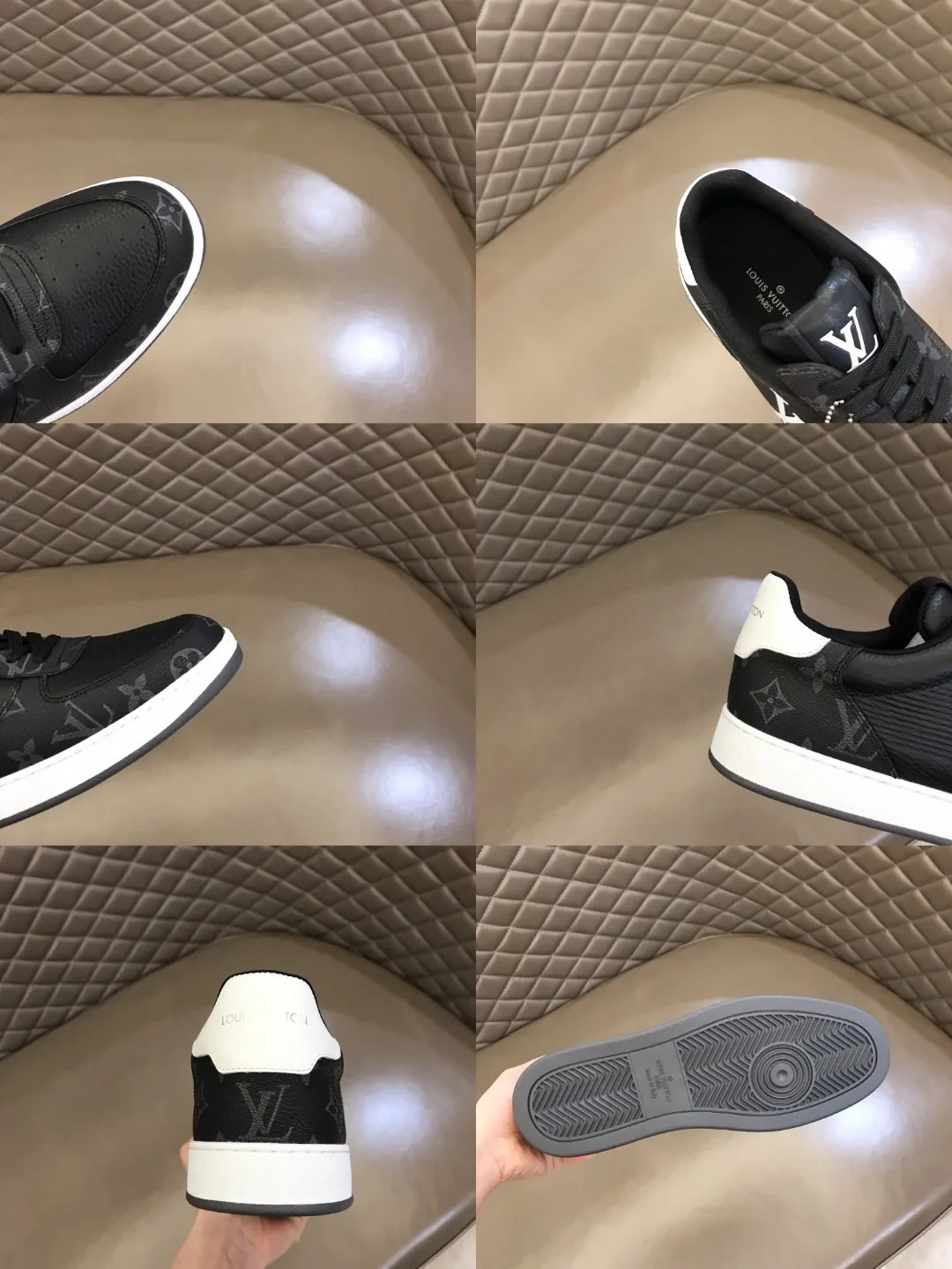 Alternative view of Louis Vuitton Rivoli Sneaker Monogram Canvas Black
