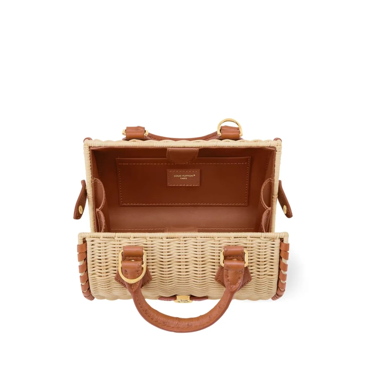 Louis Vuitton Speedy Bandouliere 20 Top Handle Bag / Tan Gold Hardware - Image 4