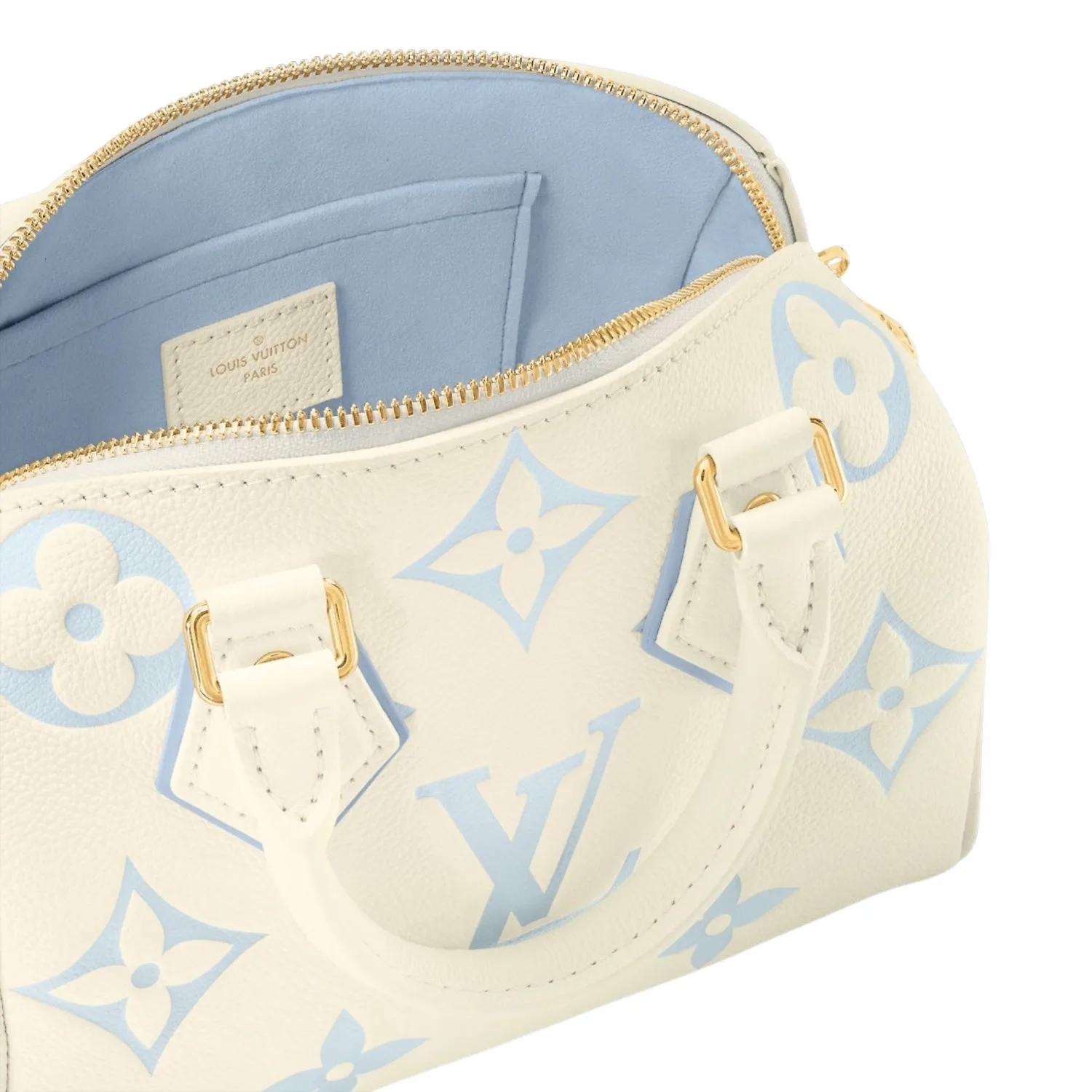 Louis Vuitton Speedy Bandouliere 20 Top Handle Bag / White Hardware - Image 6