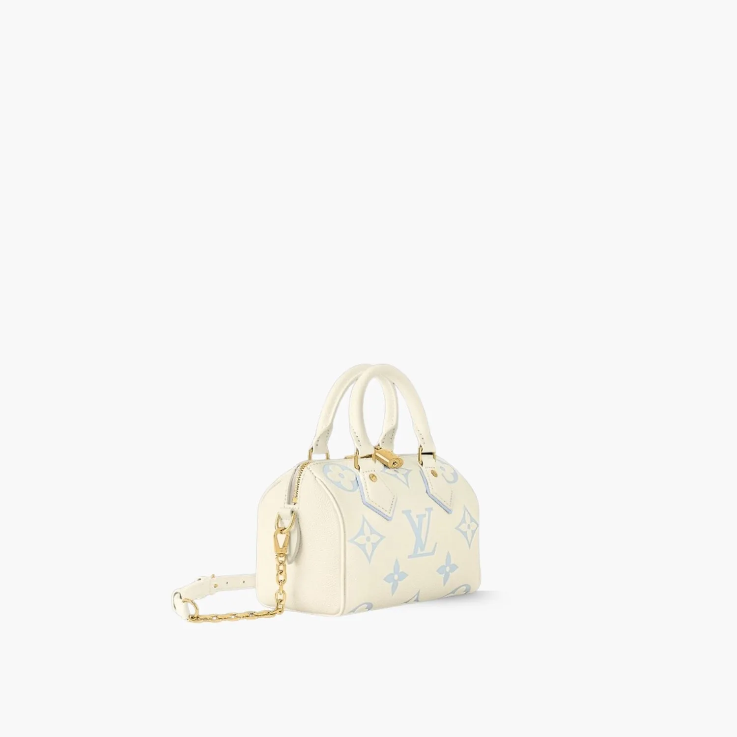 Louis Vuitton Speedy Bandouliere 20 Top Handle Bag / White Hardware - Image 4
