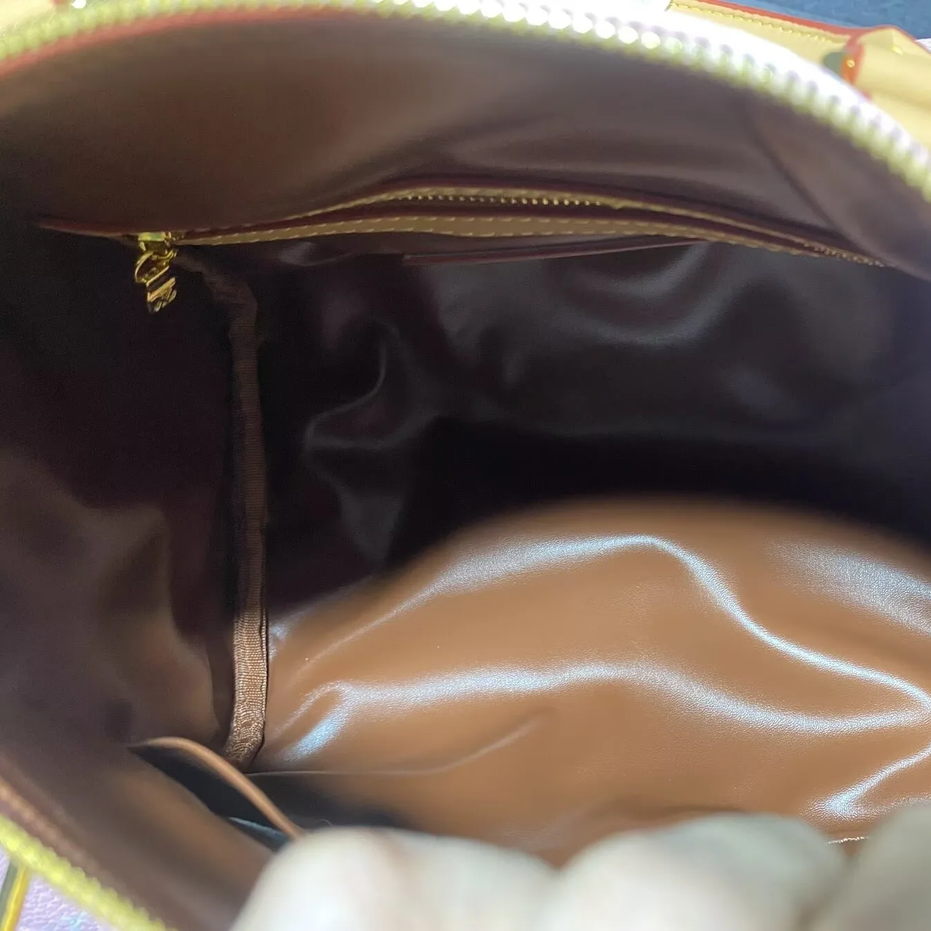 Louis Vuitton Speedy P9 Bandouliere 30 Top Handle Bag / Candy Pink Gold Hardware - Image 7