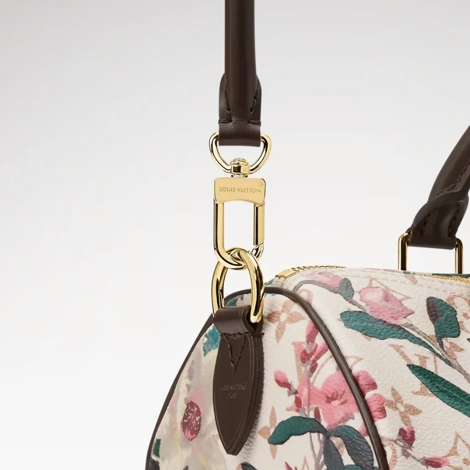 Louis Vuitton Speedy Soft 30 Top Handle Bag / Monogram Dune Gold Hardware - Image 7