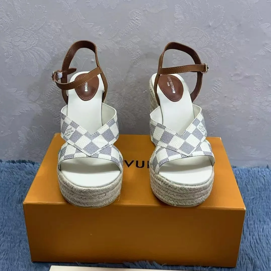 Louis Vuitton Starboard Wedge Sandal - 1AB2F1 - Image 4