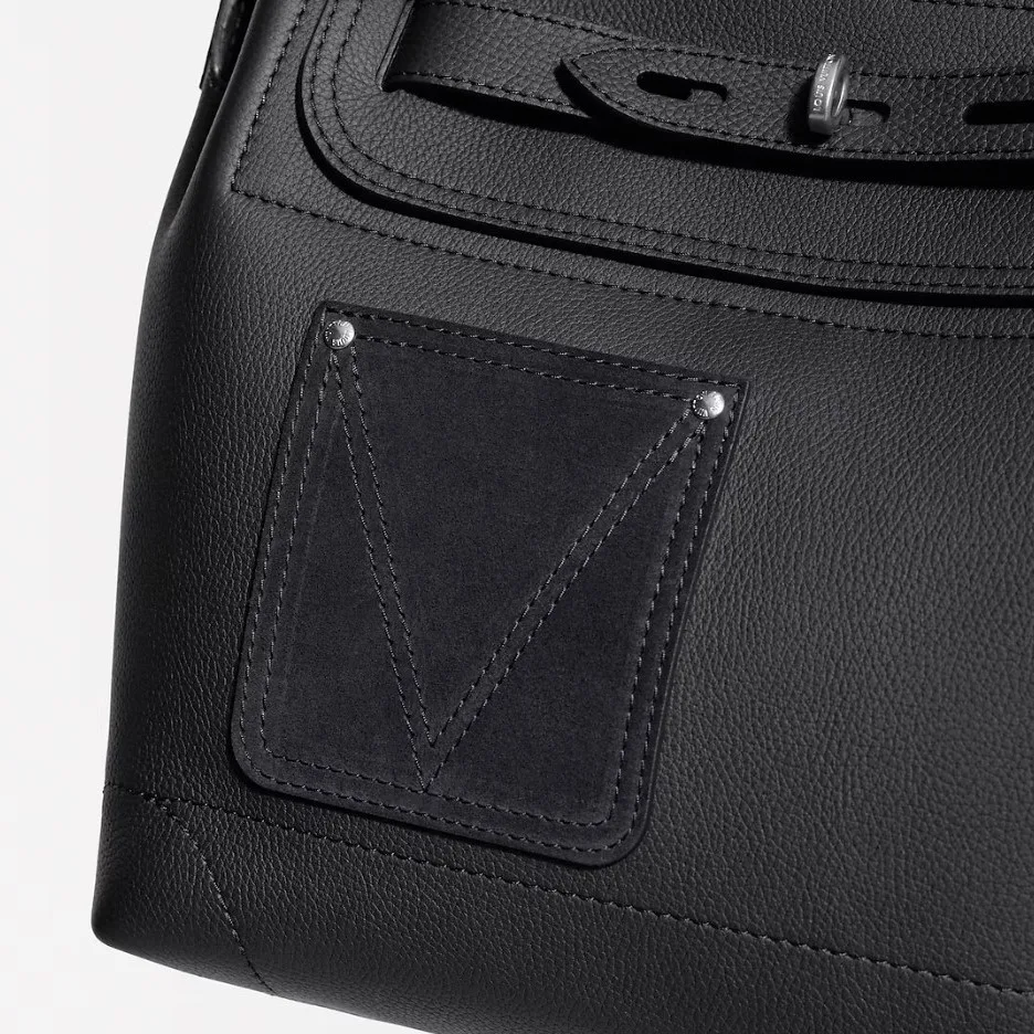 Louis Vuitton Steamer 30 Top Handle Bag / Black Silver Hardware - Image 7