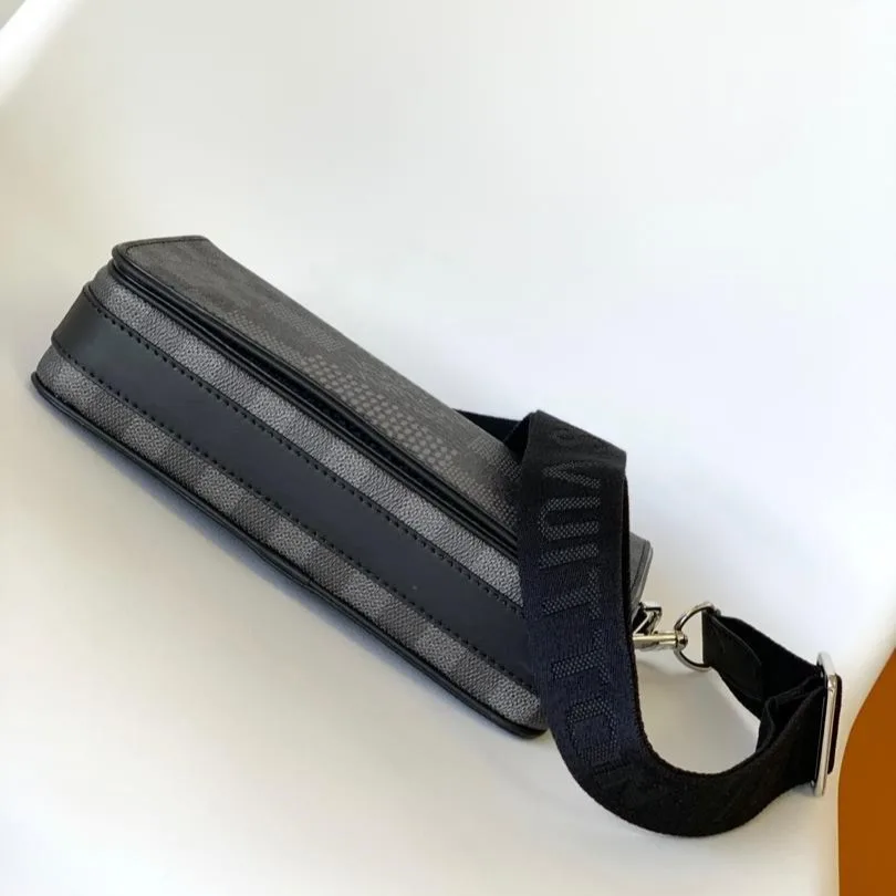 Alternative view of Louis Vuitton Studio Messenger Damier Graphite Gray