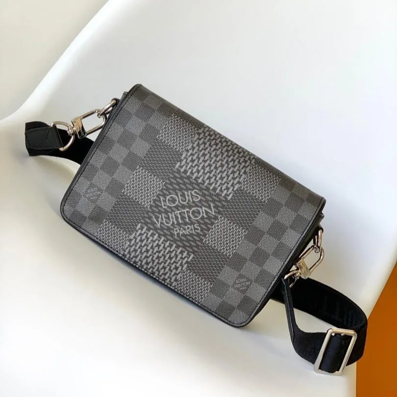 Louis Vuitton Studio Messenger Damier Graphite Gray - Image 4