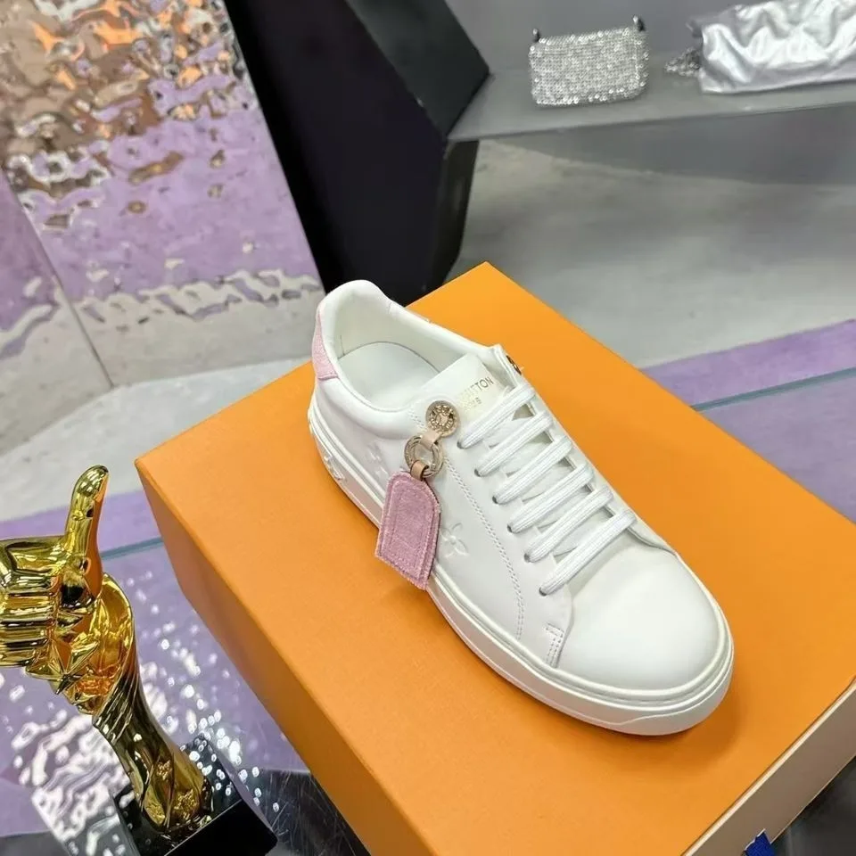 Louis Vuitton Time Out Sneaker Pink - Image 3