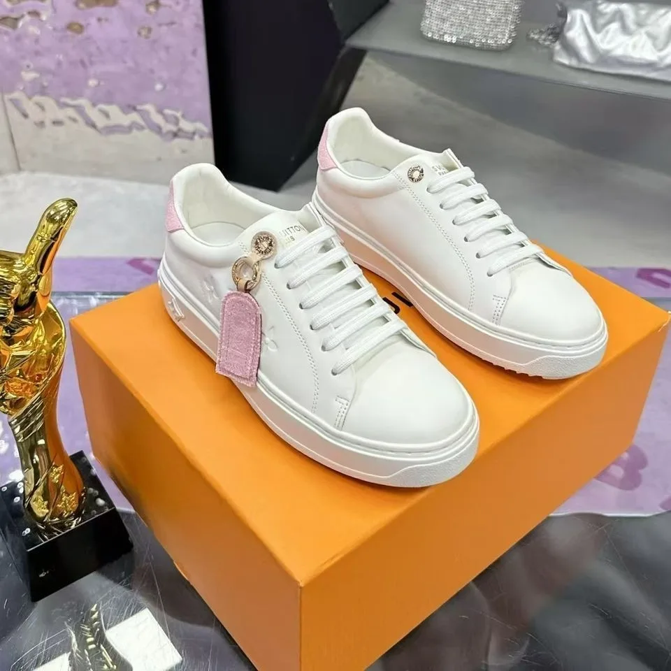 Louis Vuitton Time Out Sneaker Pink - Image 4