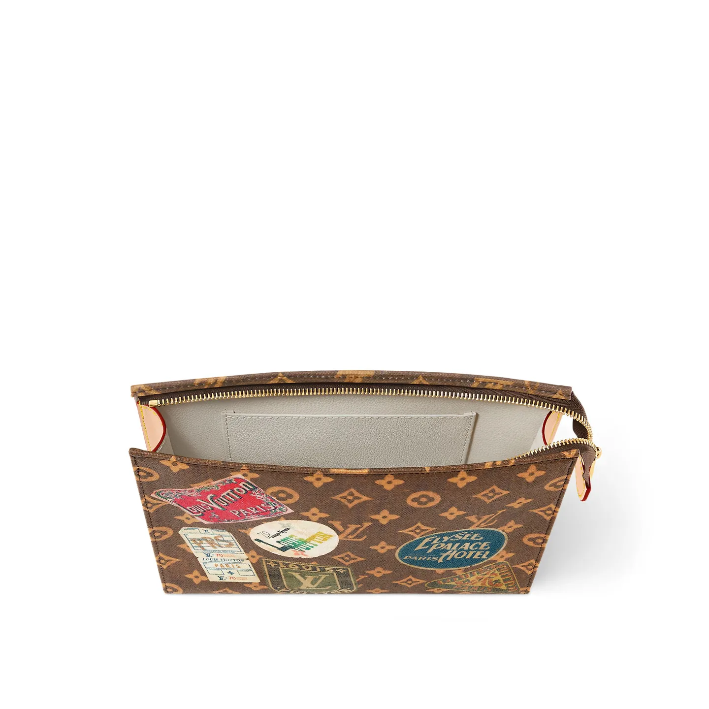 Louis Vuitton Toiletry Pouch Wallet Brown 7,/ - Image 2