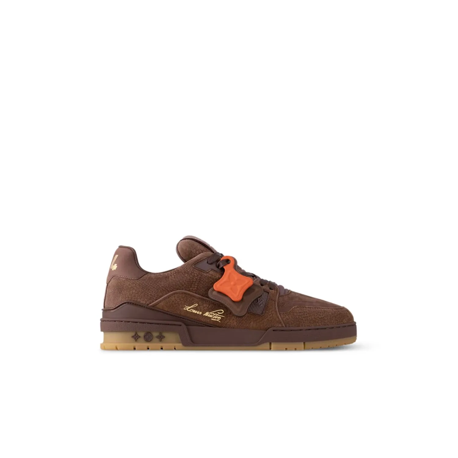 Louis Vuitton Trainer Sneaker Brown - 1AH637 - Image 5