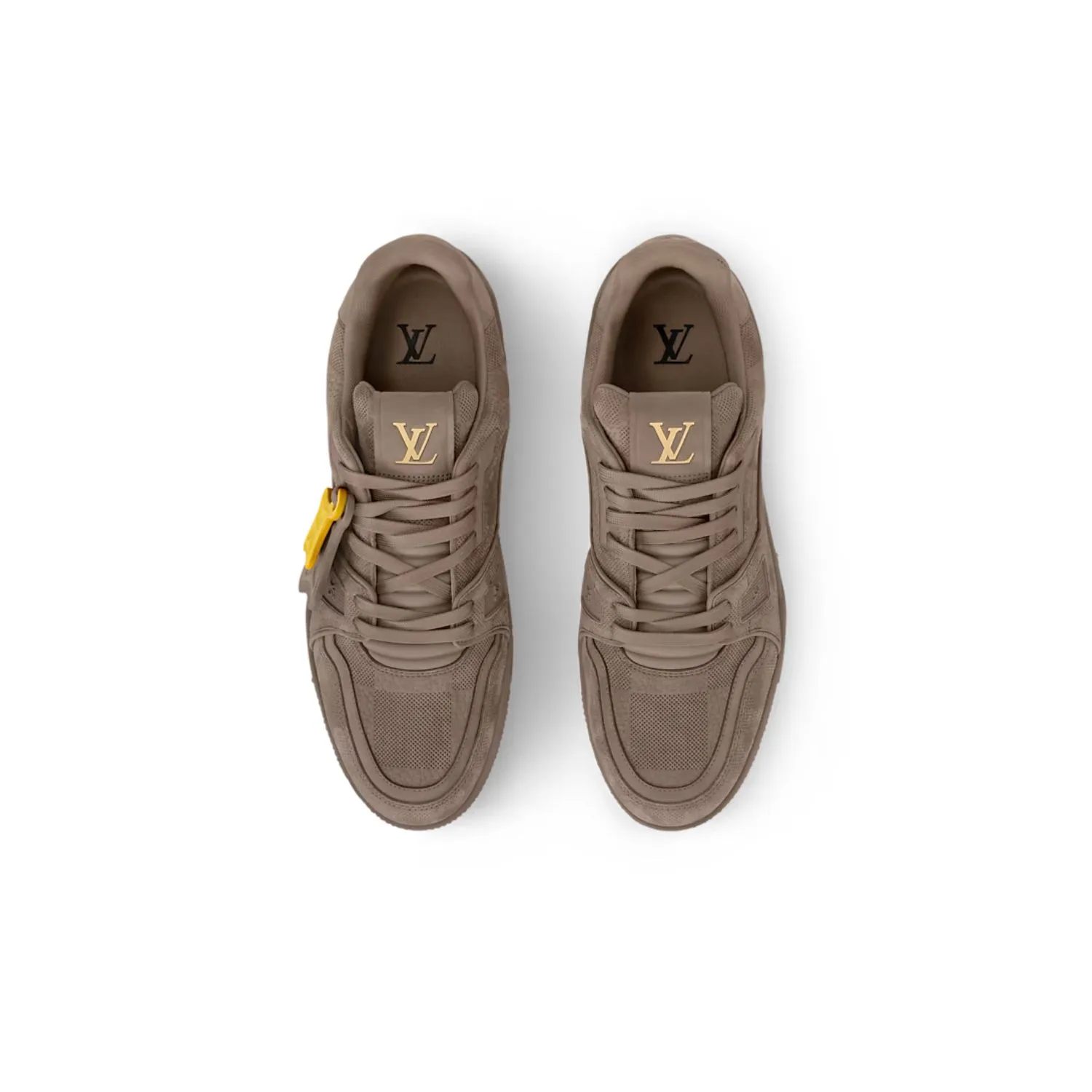 Alternative view of Louis Vuitton Trainer Sneaker Taupe Brown - 1AH618
