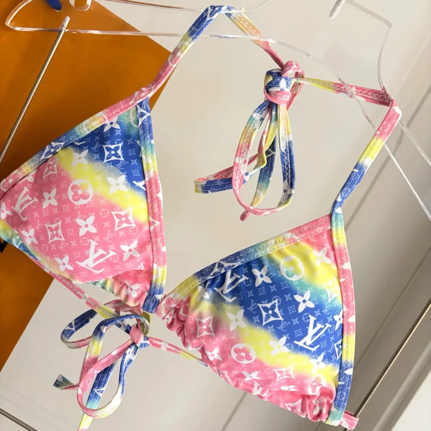 Louis Vuitton Triangle Bikini Multicolor Monogram Escale - Image 6