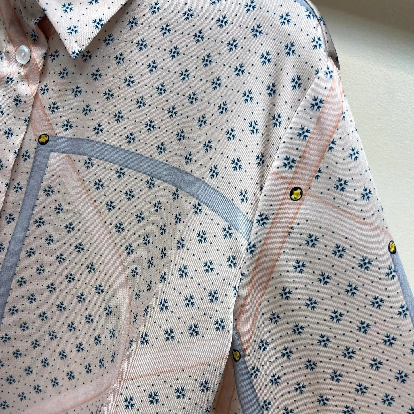 Louis Vuitton Trunk Print Shirt Pink - Image 8