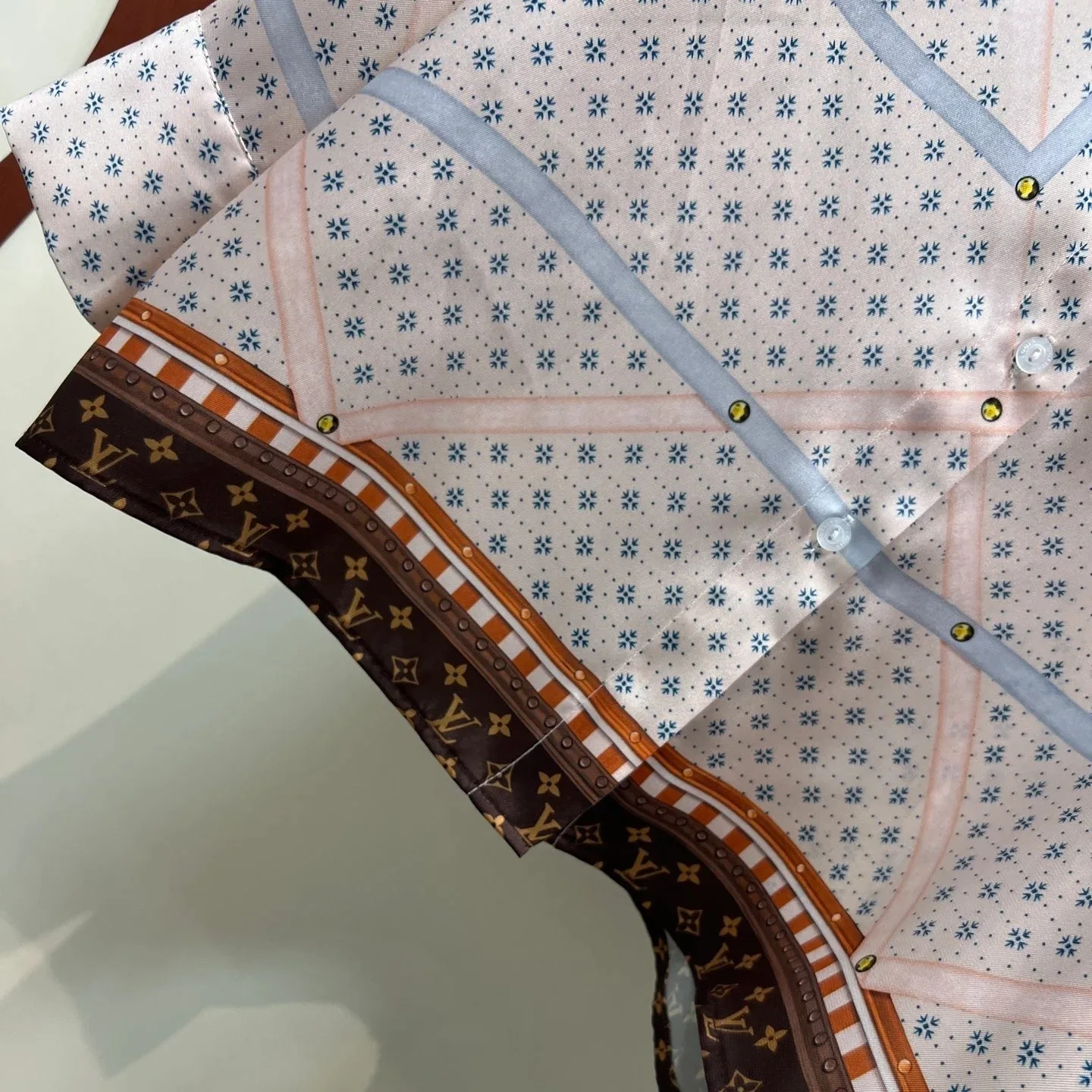 Louis Vuitton Trunk Print Shirt Pink - Image 10