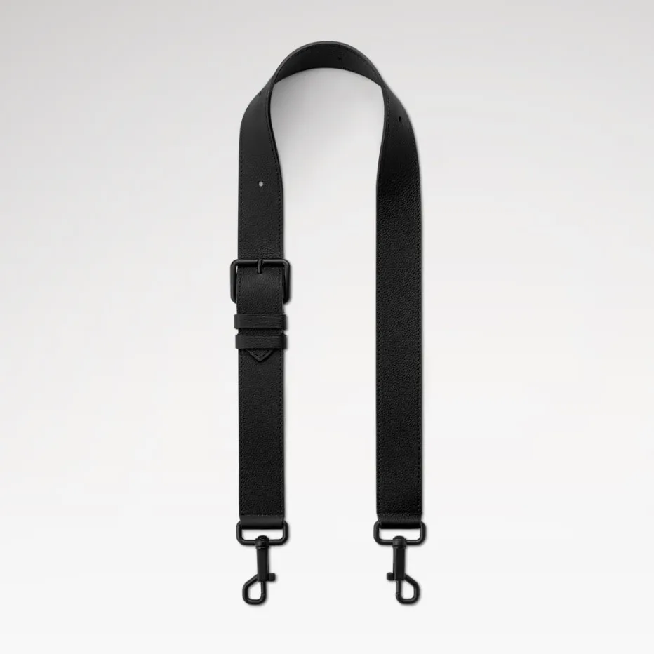 Louis Vuitton Vagabond Hobo Bag / Black Monogram Midnight Black Hardware - Image 7