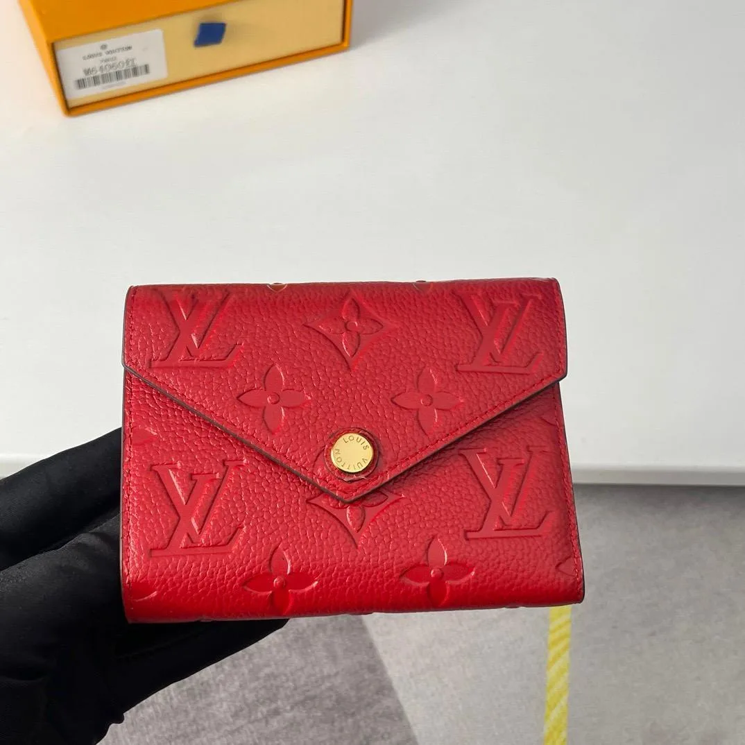 Louis Vuitton Victorine Wallet Scarlet Red - Image 5