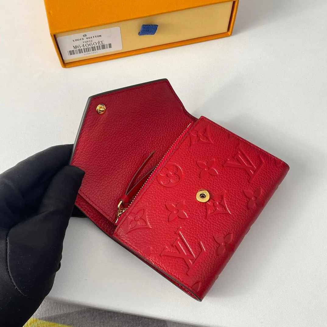 Alternative view of Louis Vuitton Victorine Wallet Scarlet Red