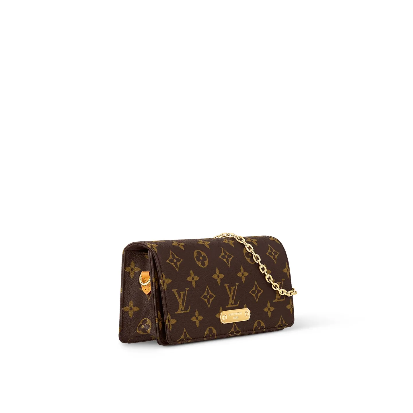 Louis Vuitton Wallet On Chain Lily Brown 8,/20 - Image 4