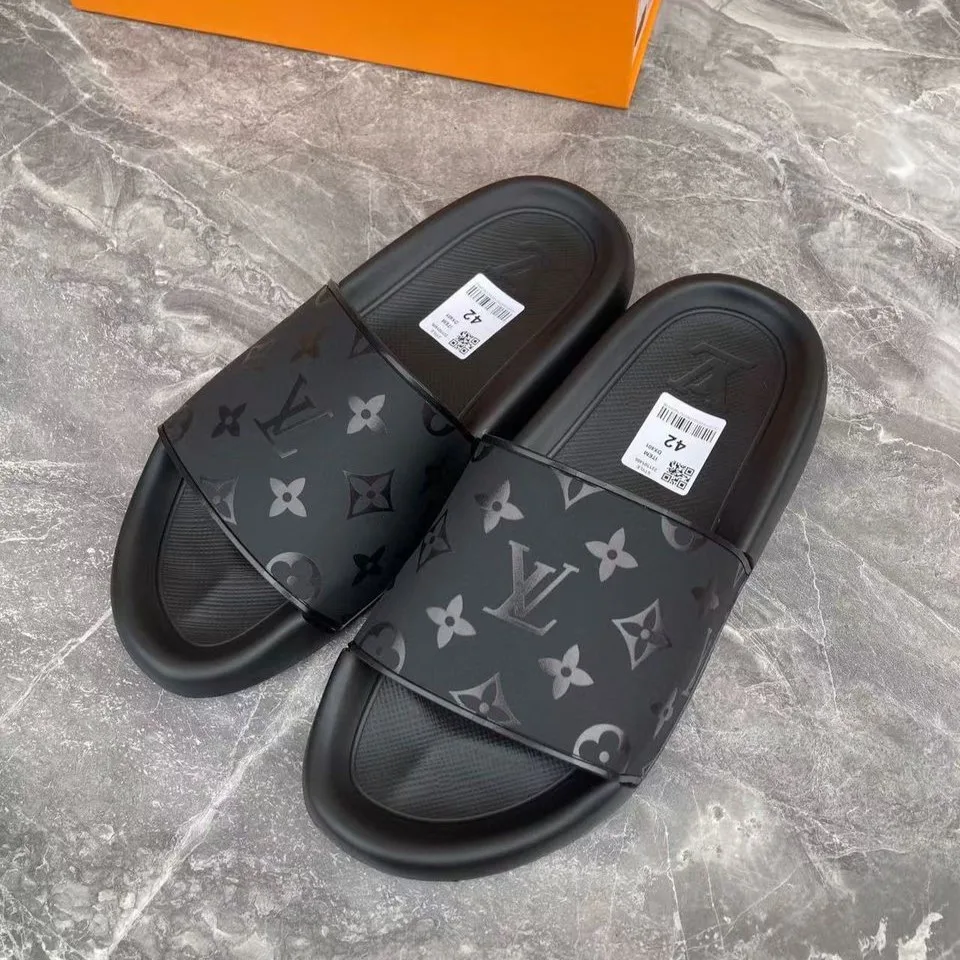 Alternative view of Louis Vuitton Waterfront Mule Black