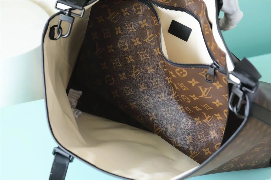 Week End Tote Monogram Macassar Brown / - Image 9