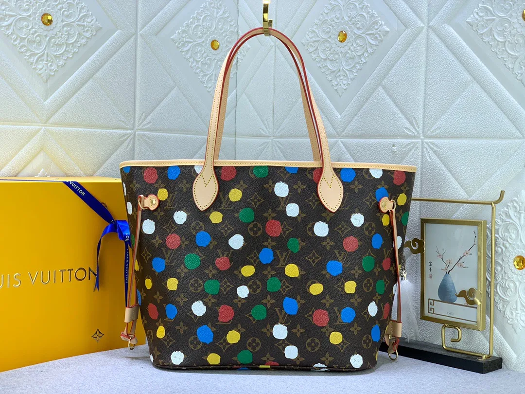 Louis Vuitton LV X YK Neverfull MM / - Image 5