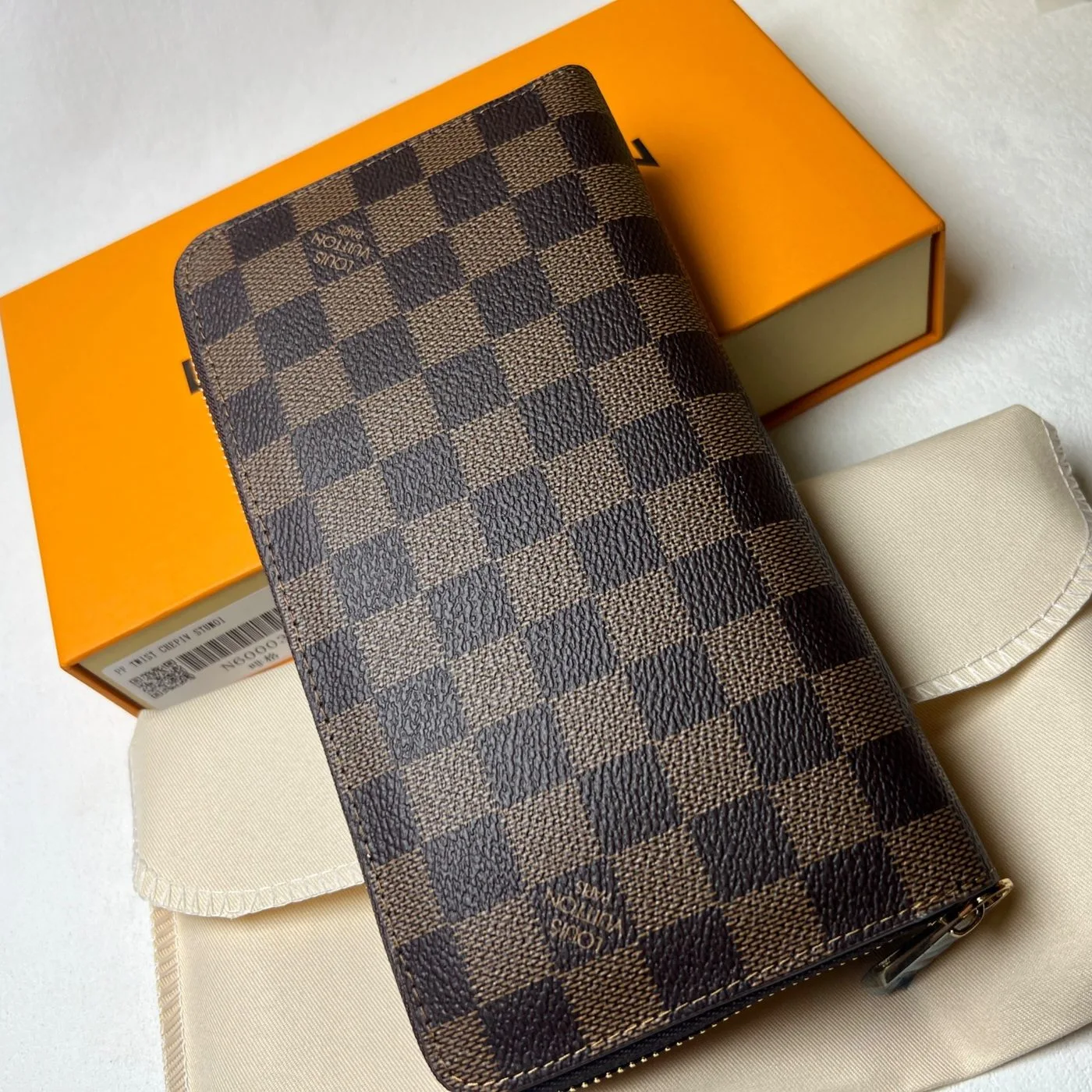 Louis Vuitton Zippy Wallet Canvas Brown - Image 5