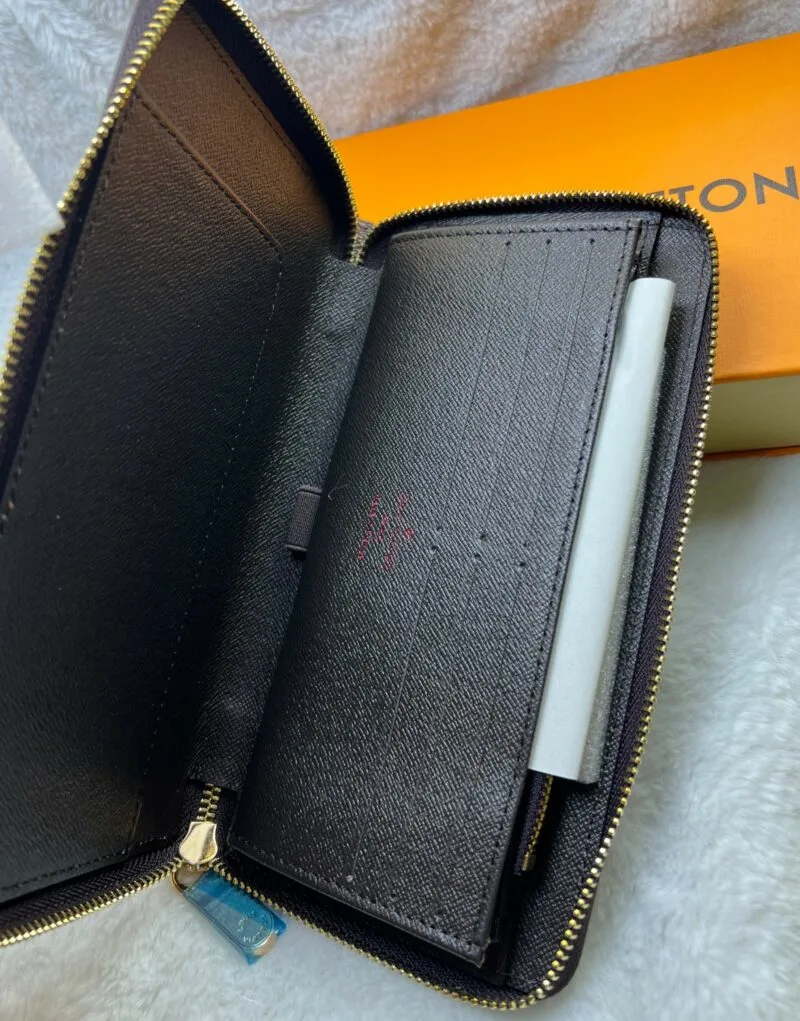 Louis Vuitton Zippy Wallet Canvas Brown - Image 5