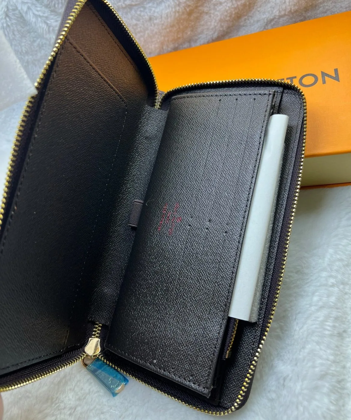 Louis Vuitton Zippy Wallet Canvas Brown - Image 4