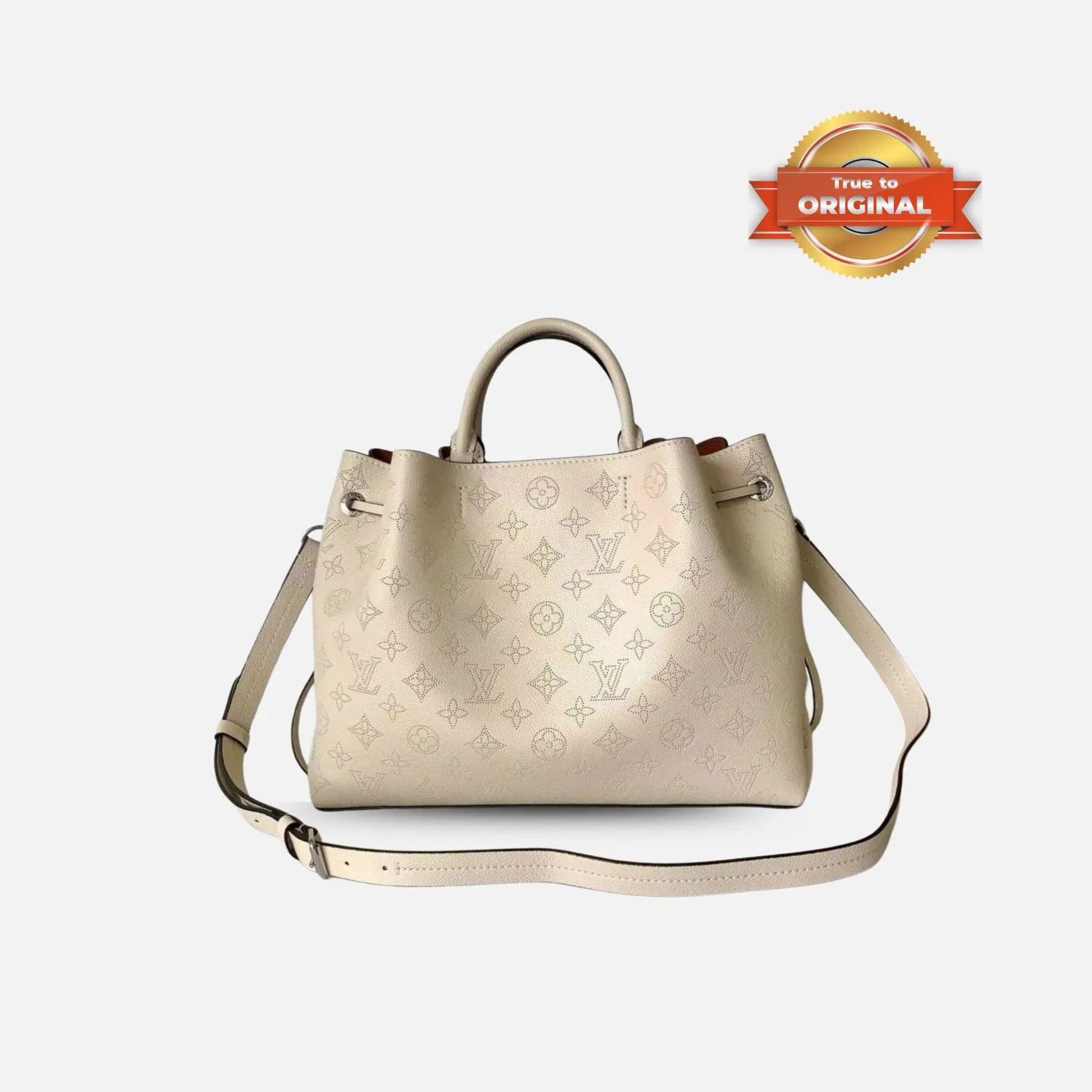 Louis Vuitton Bella Tote Mahina Creme Beige / - Image 4