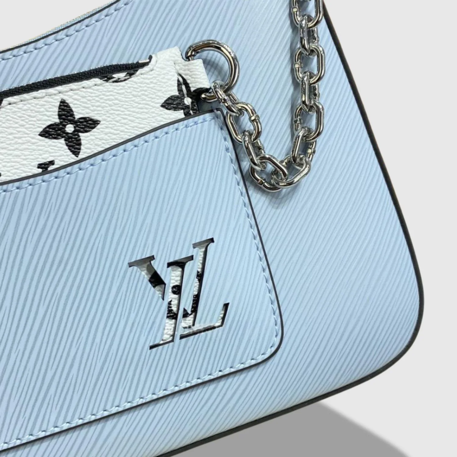 Alternative view of Louis Vuitton Marelle Epi Bleu Nuage Blue Bags / LV