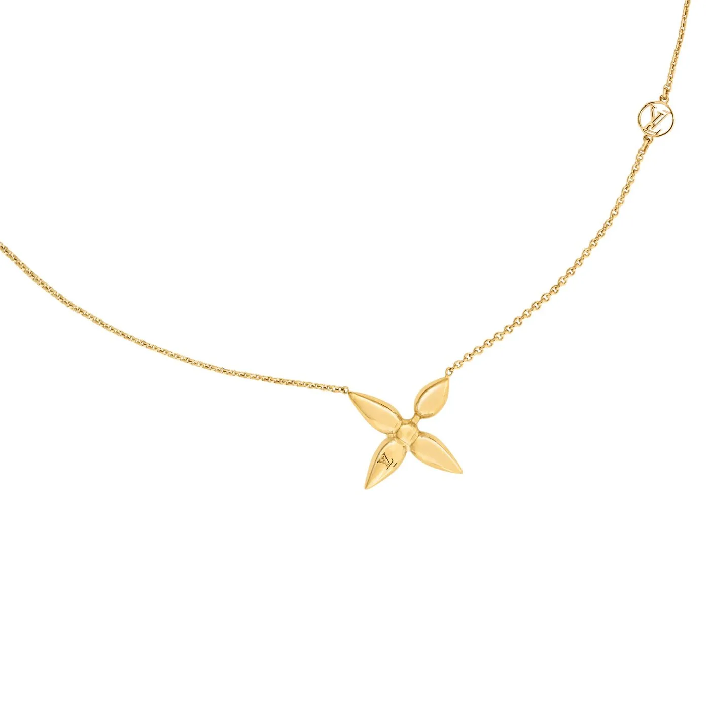 Alternative view of Louis Vuitton Louisette Necklace Gold