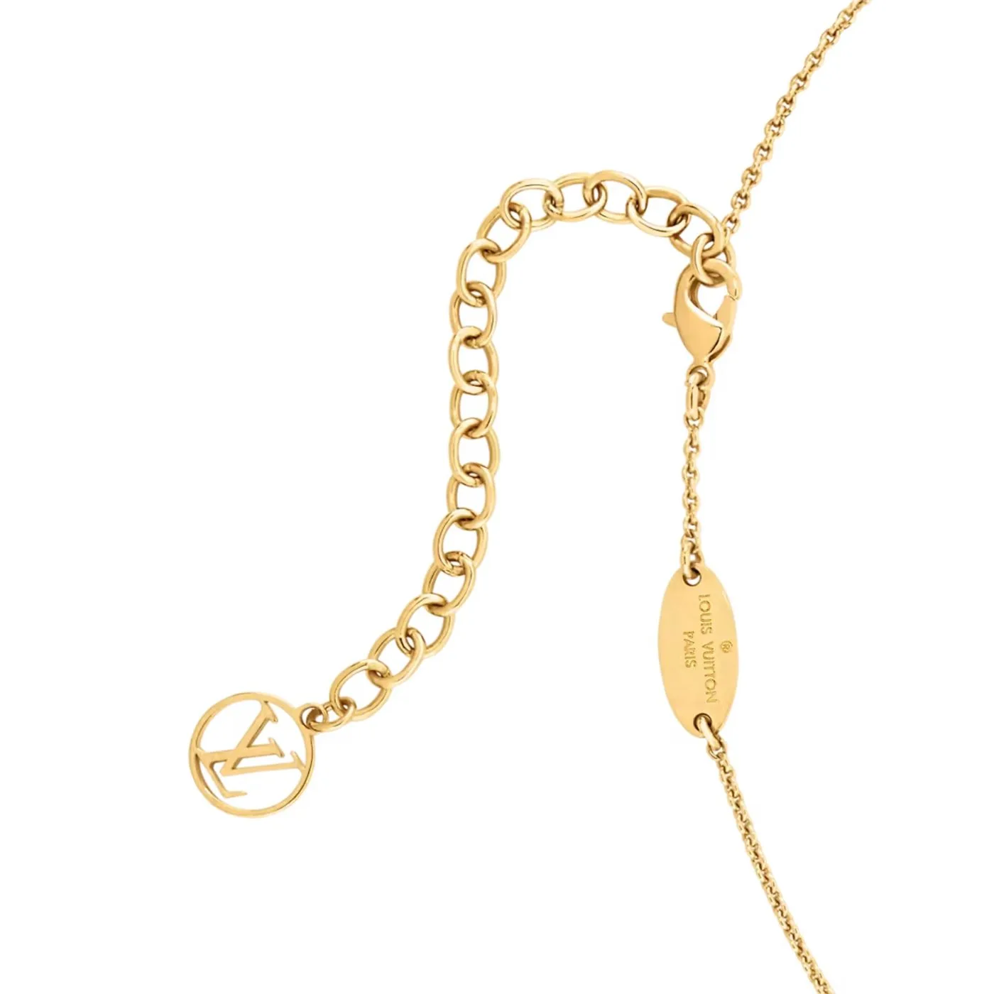 Louis Vuitton Louisette Necklace Gold - Image 4