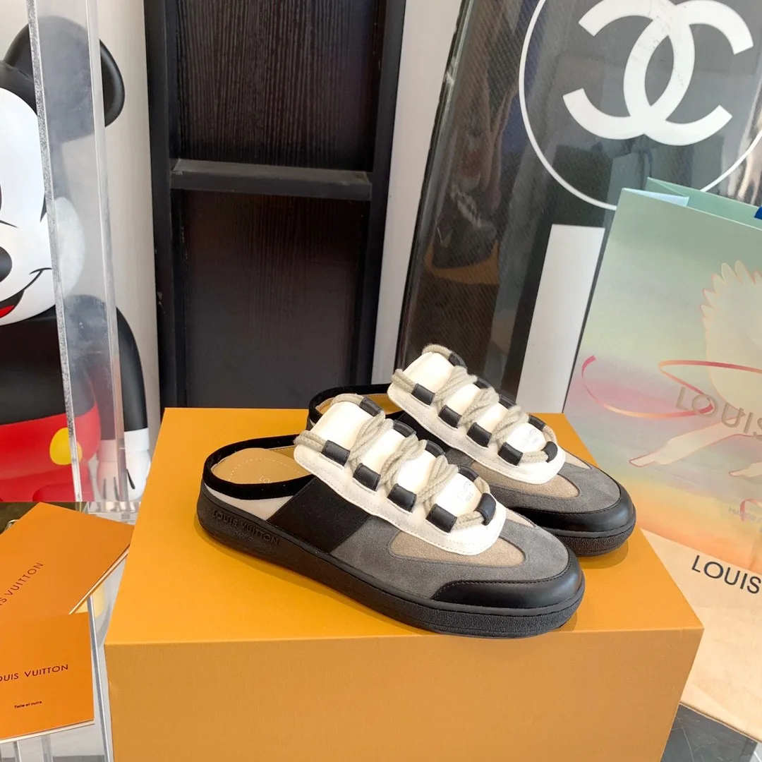 Louis Vuitton Lous Sneaker Monogram Canvas Grey - Image 8