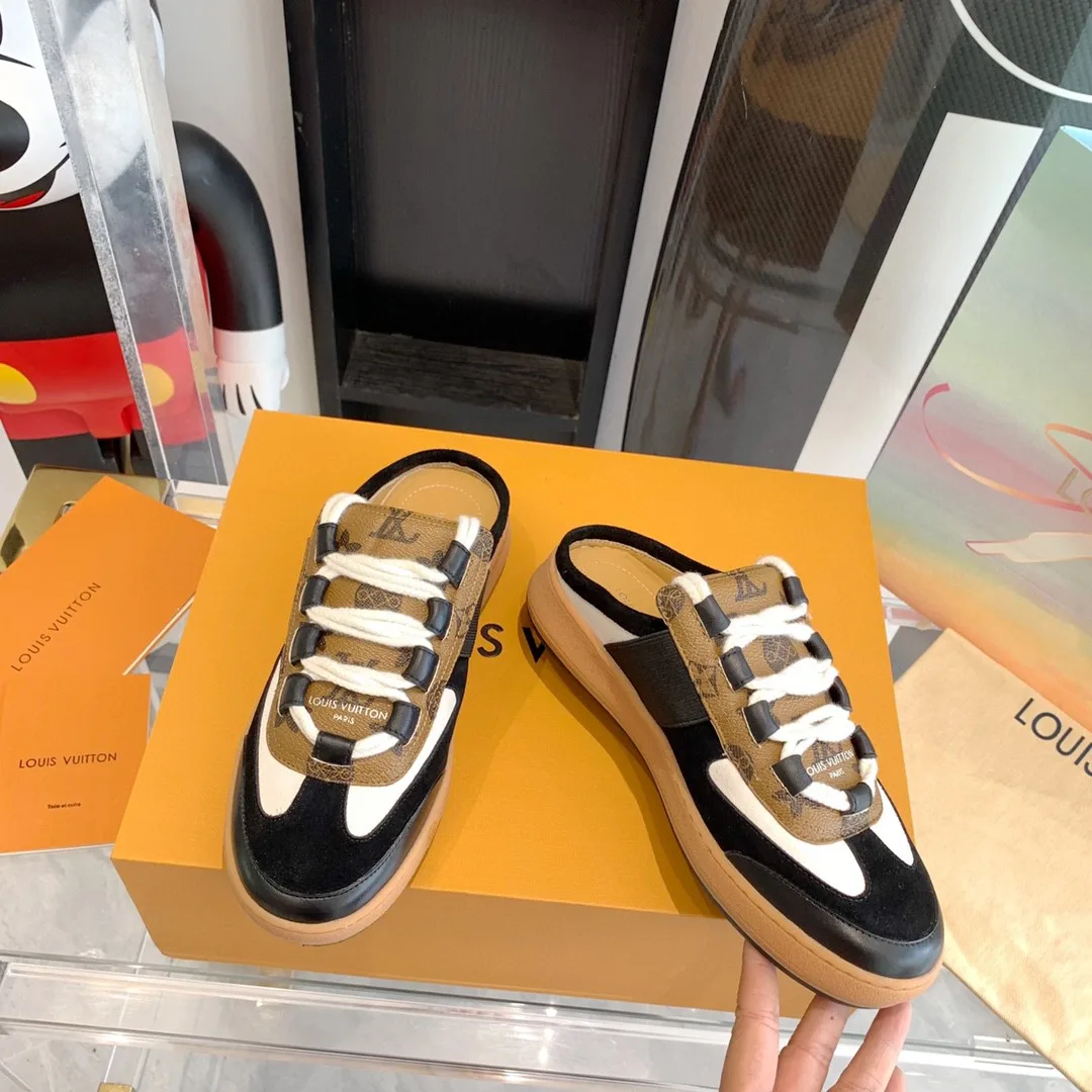 Louis Vuitton Lous Sneaker Monogram Canvas Black - Image 5