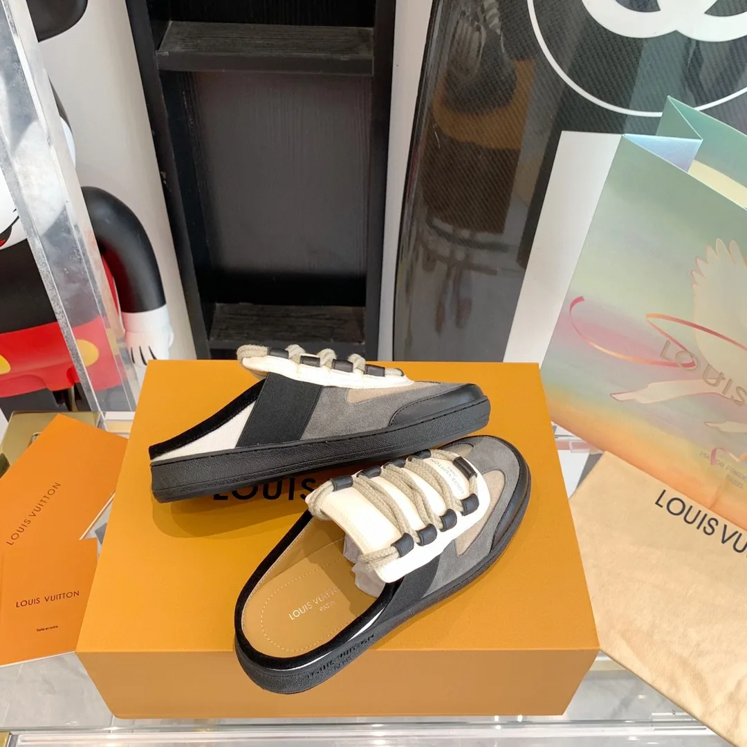 Louis Vuitton Lous Sneaker Monogram Canvas Grey - Image 7