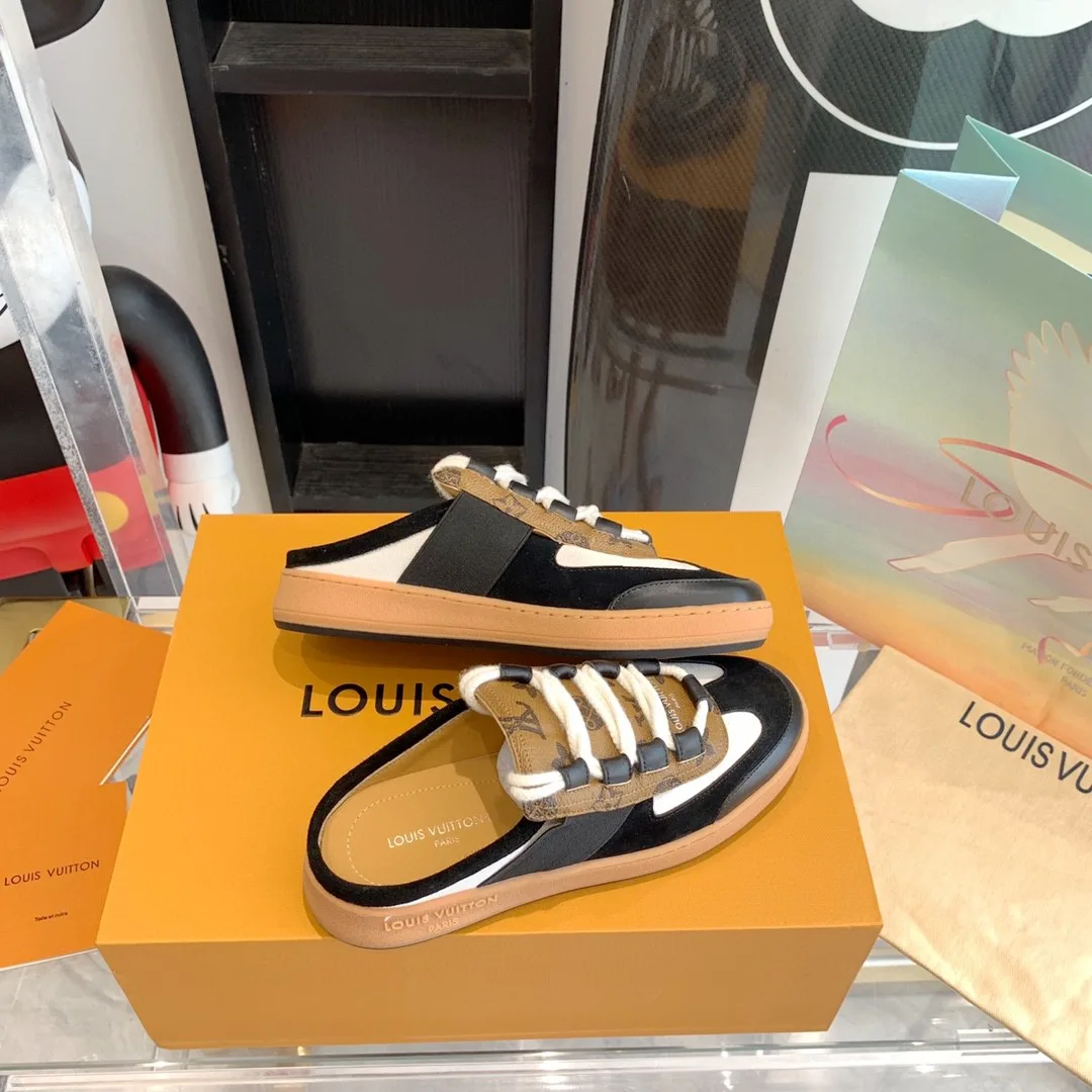 Louis Vuitton Lous Sneaker Monogram Canvas Black - Image 6