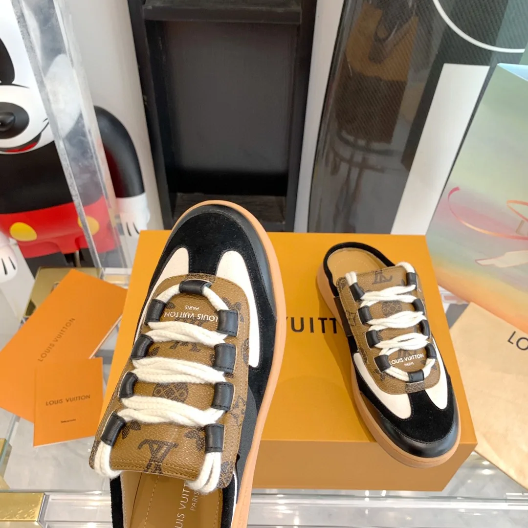 Louis Vuitton Lous Sneaker Monogram Canvas Black - Image 7