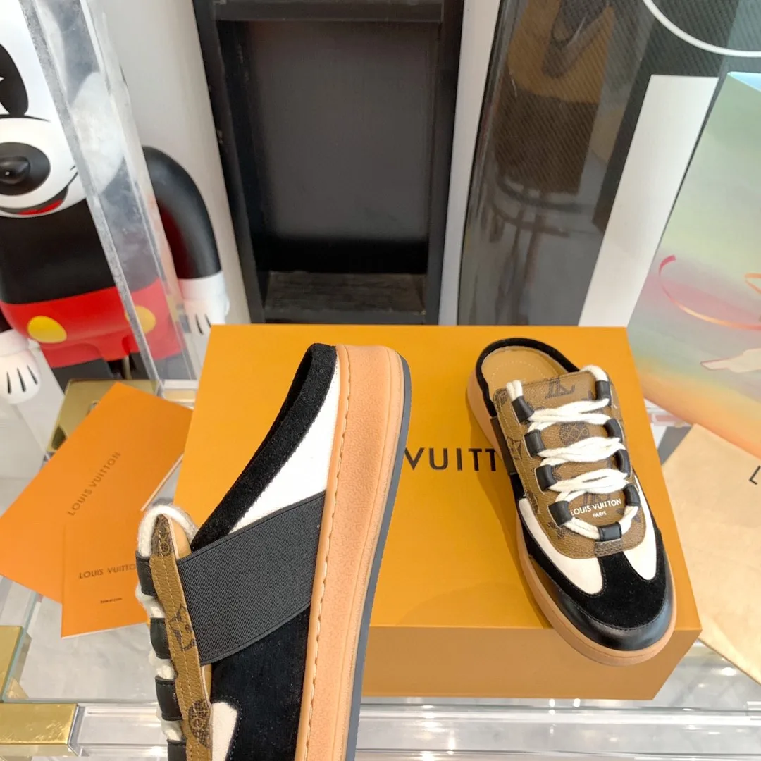 Louis Vuitton Lous Sneaker Monogram Canvas Black - Image 8