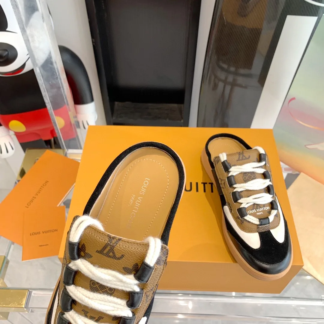 Louis Vuitton Lous Sneaker Monogram Canvas Black - Image 9