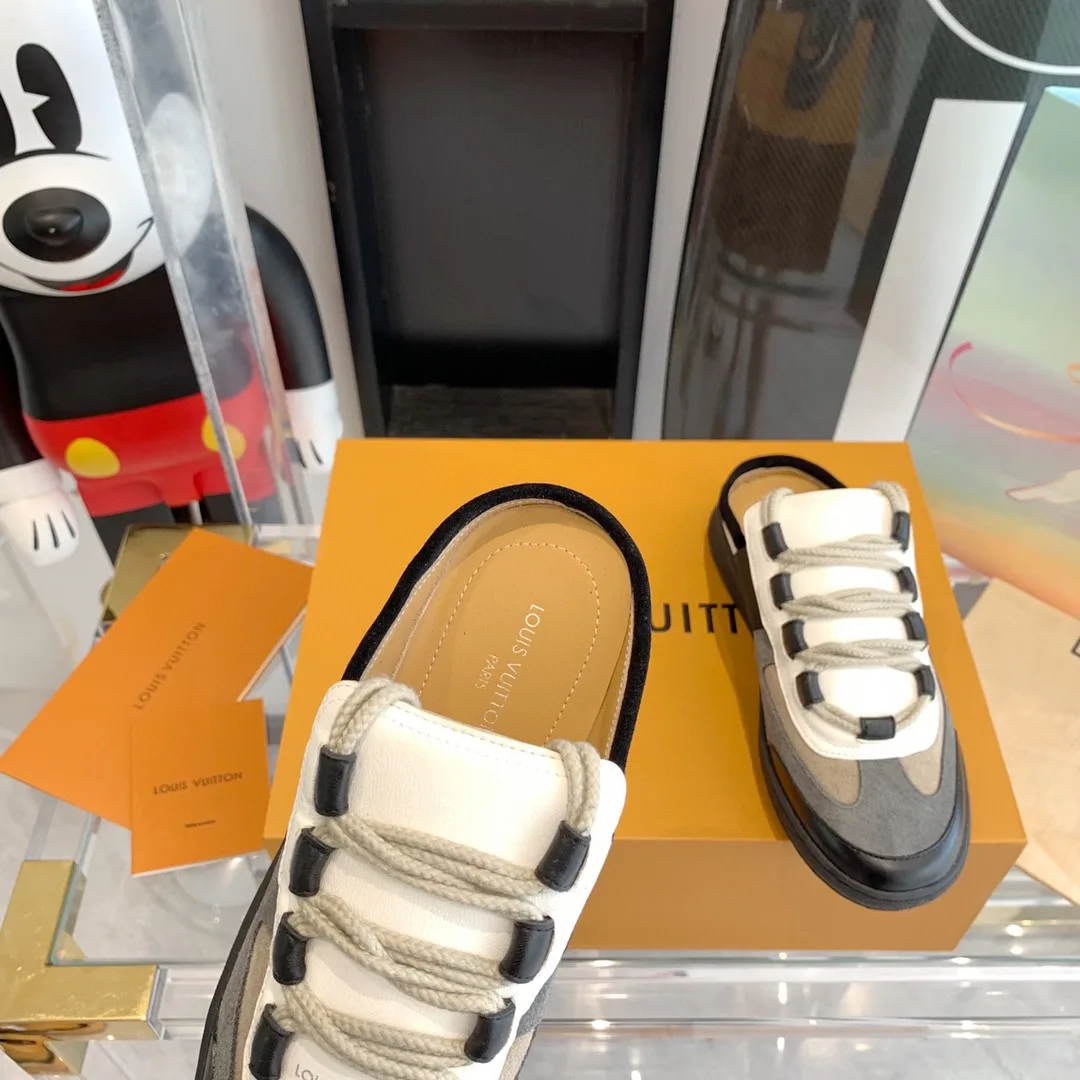 Louis Vuitton Lous Sneaker Monogram Canvas Grey - Image 3