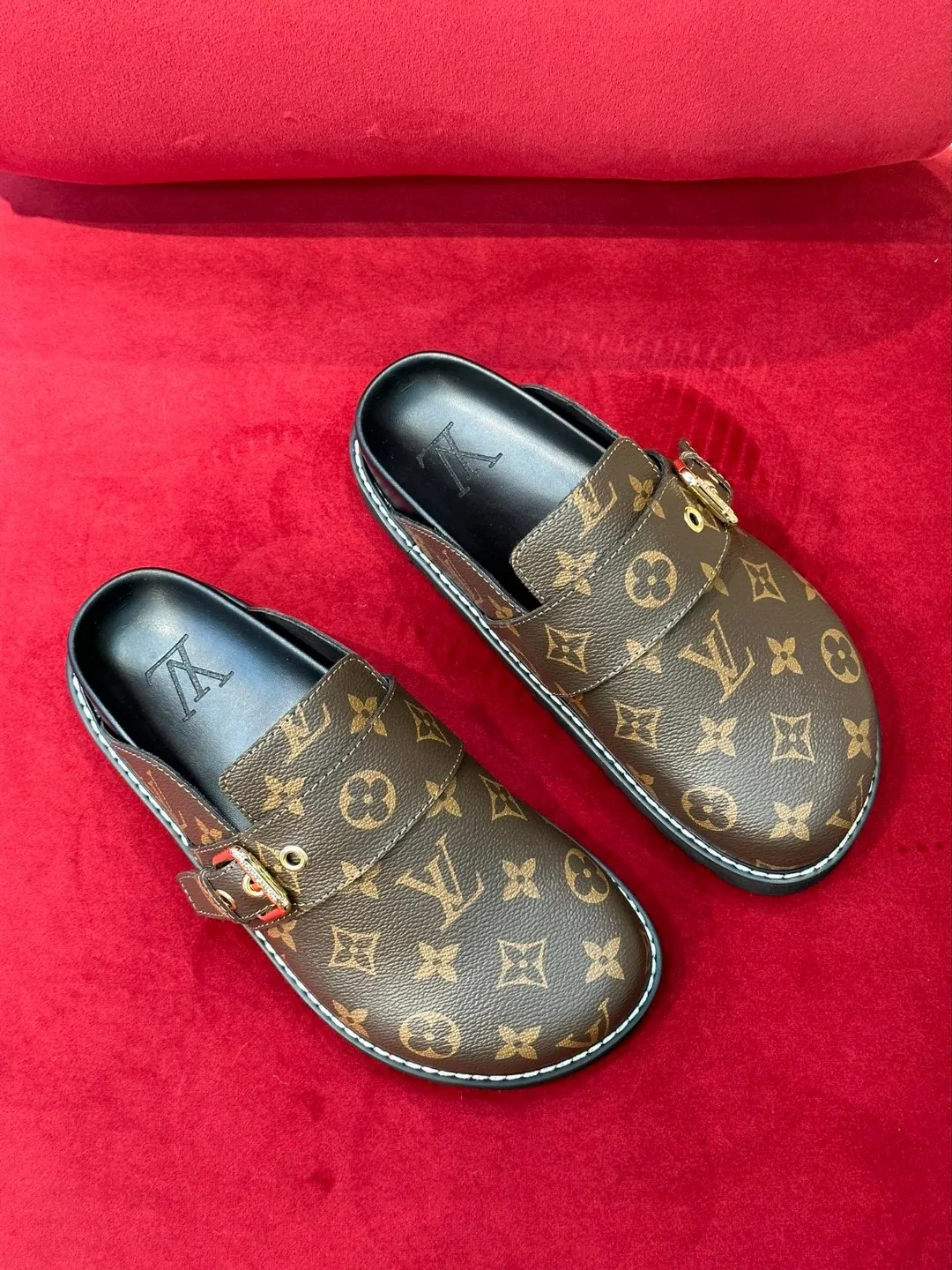 Louis Vuitton LV Easy Mule Monogram Canvas Brown - Image 7