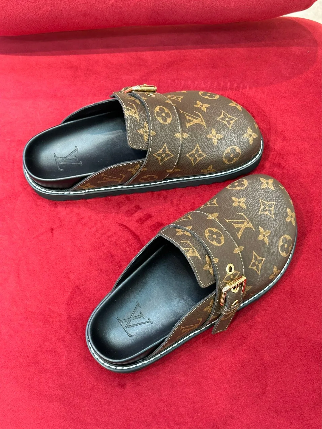 Louis Vuitton LV Easy Mule Monogram Canvas Brown - Image 8