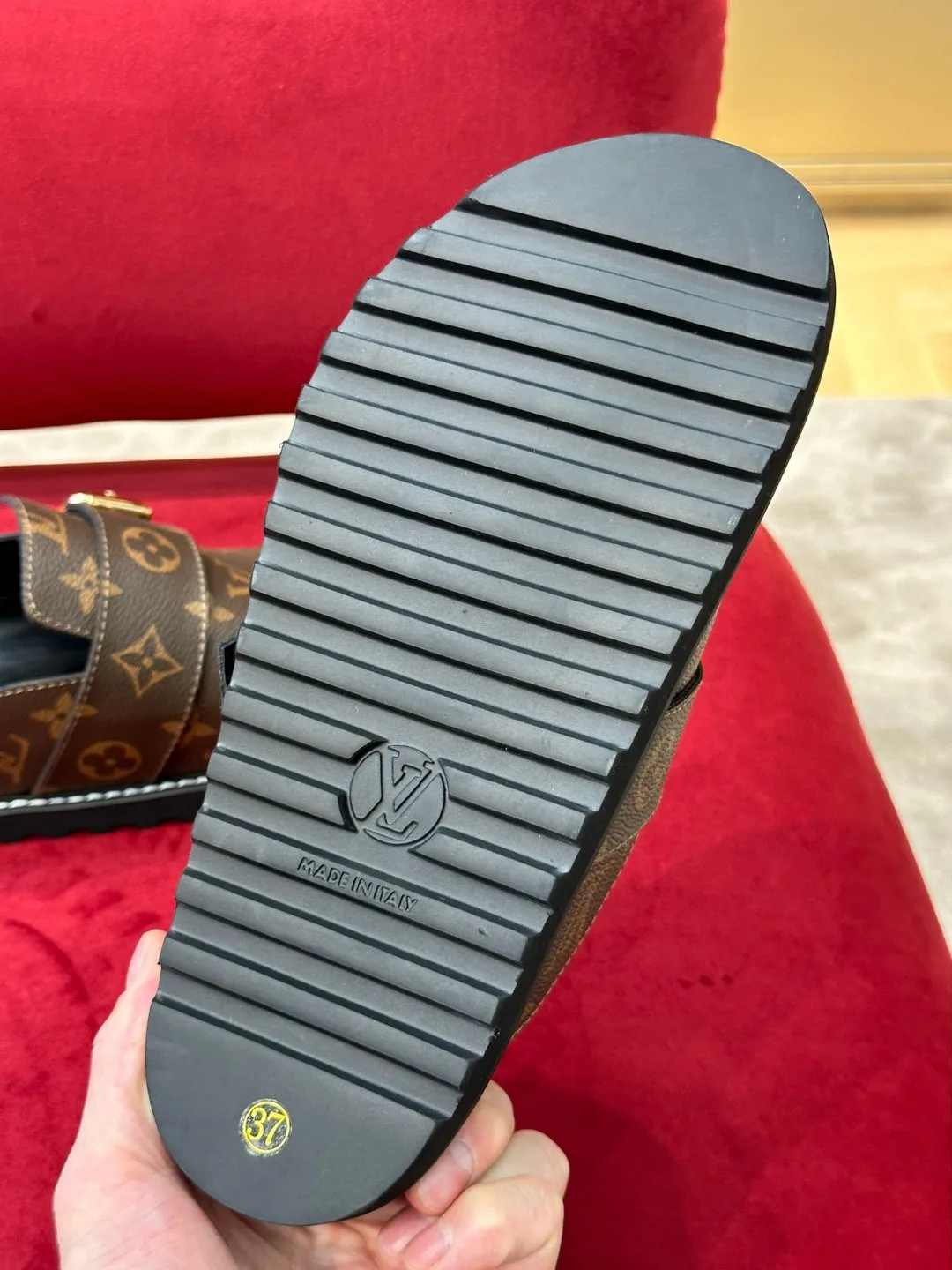 Louis Vuitton LV Easy Mule Monogram Canvas Brown - Image 10