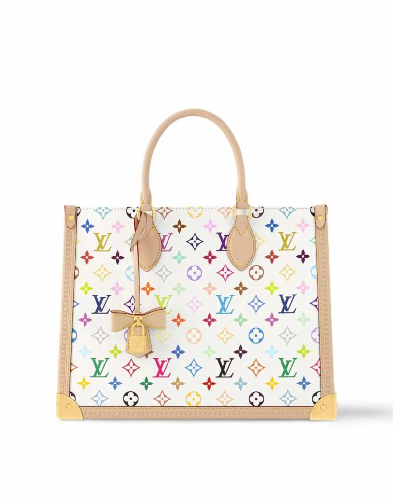 Louis Vuitton LV x TM Neverfull MM Handbag Black / - Image 5