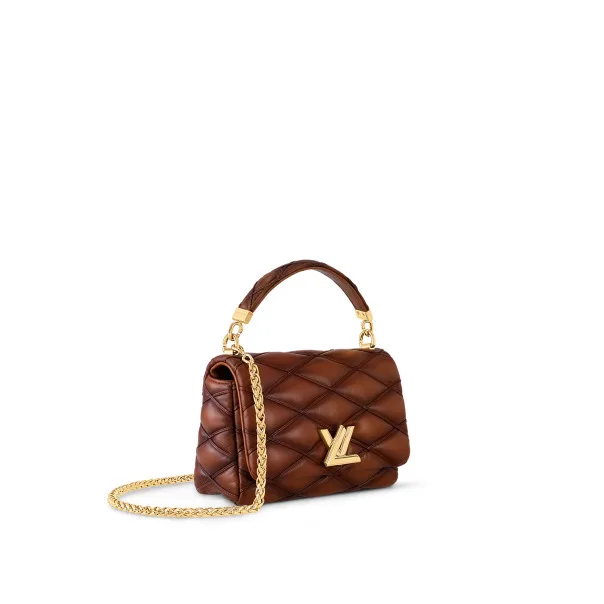 Louis Vuitton GO- Tan Bag - 9.1 Inches/ - Image 3