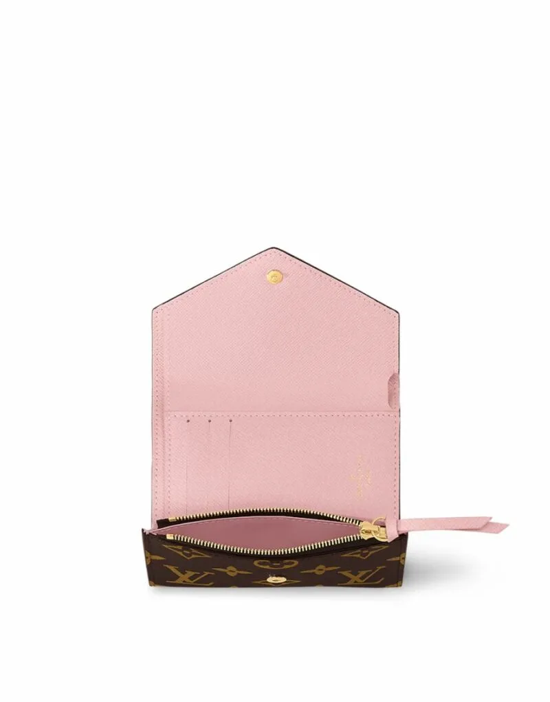 Louis Vuitton Victorine Wallet Monogram Canvas Rose Ballerine Pink , / LV - Image 4