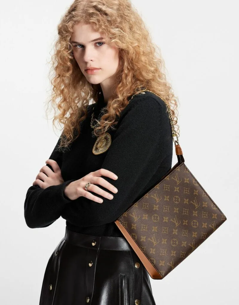 Alternative view of Louis Vuitton Toiletry Pouch On Chain Monogram Canvas