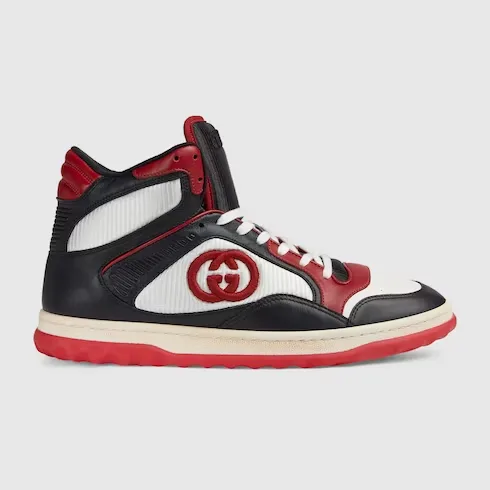 Gucci Men Mac80 High Top Sneaker - Image 3