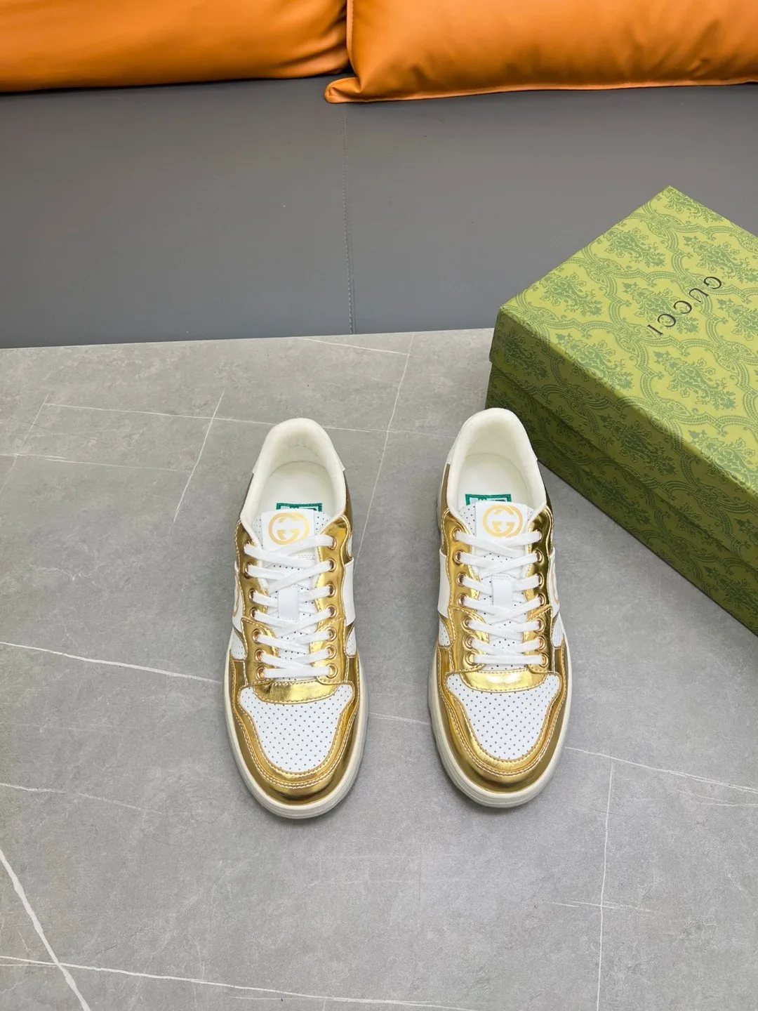 Alternative view of Gucci Mac80 Sneaker Gold