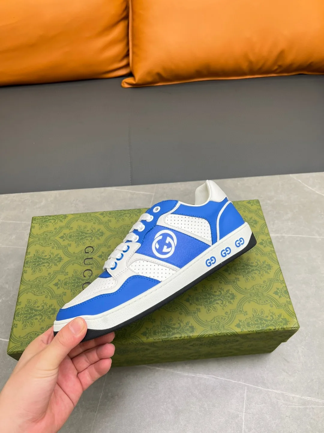Gucci Mac80 Sneaker Blue - Image 6